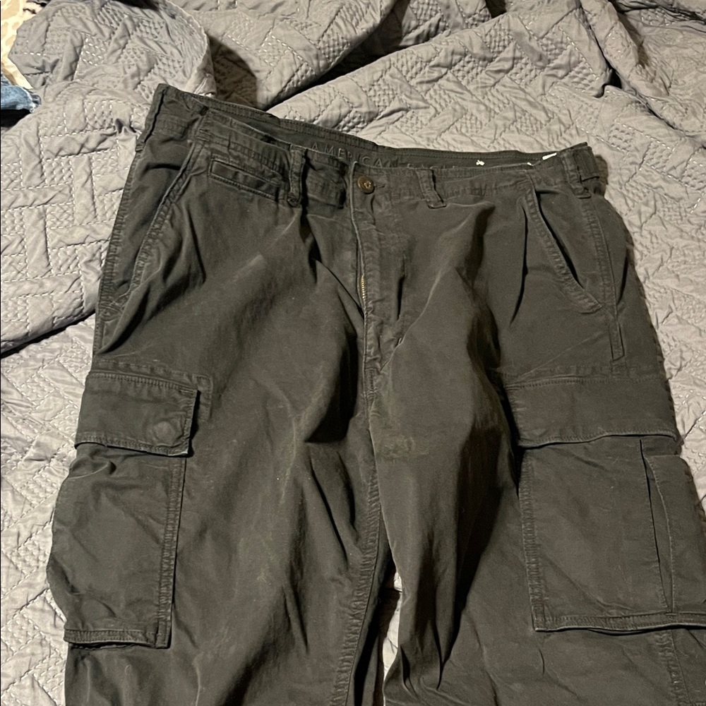 American Eagle Outfitters Dark Cargo Pants